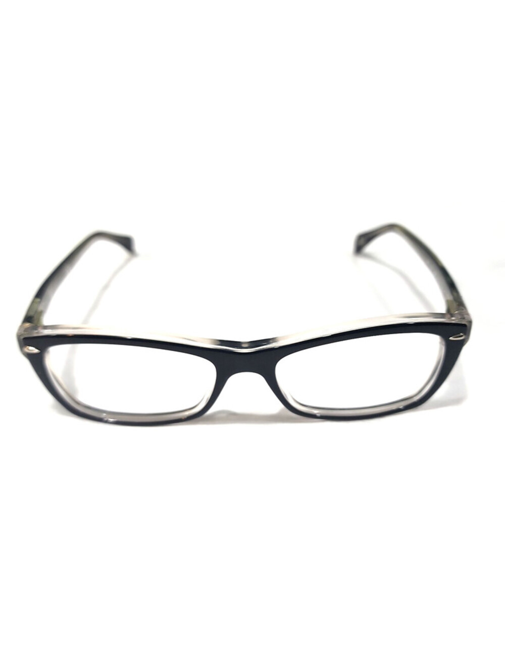 Ray Ban RB5255 2034 Black Rectangular Cat Eye Eyeglasses 51-16 135 - Picture 2 of 7